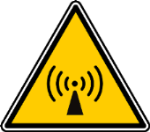 Radio Frequency Microwave Radiation warning